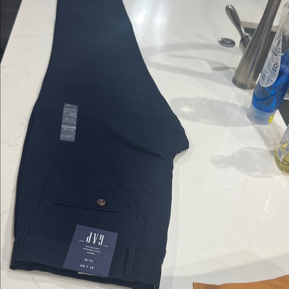GAP Dark Blue Slim Trousers